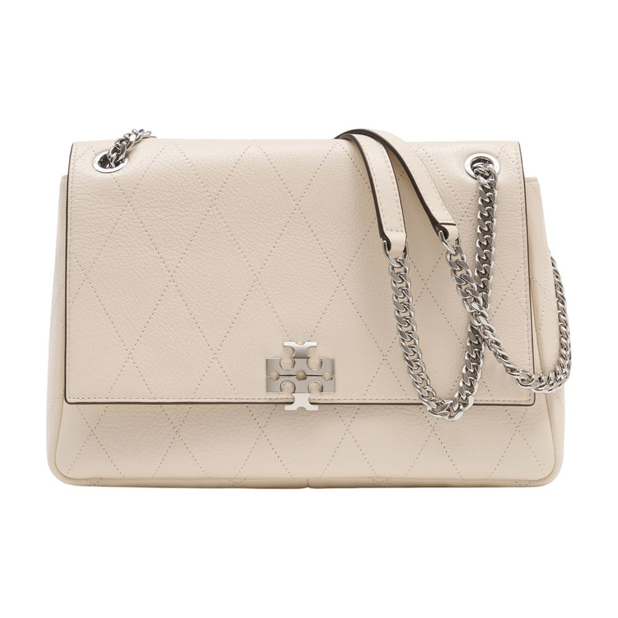 Tory Burch Lambskin shoulder bag in beige