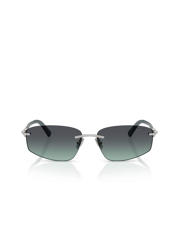 Tiffany Sole Metal frame sunglasses in gray