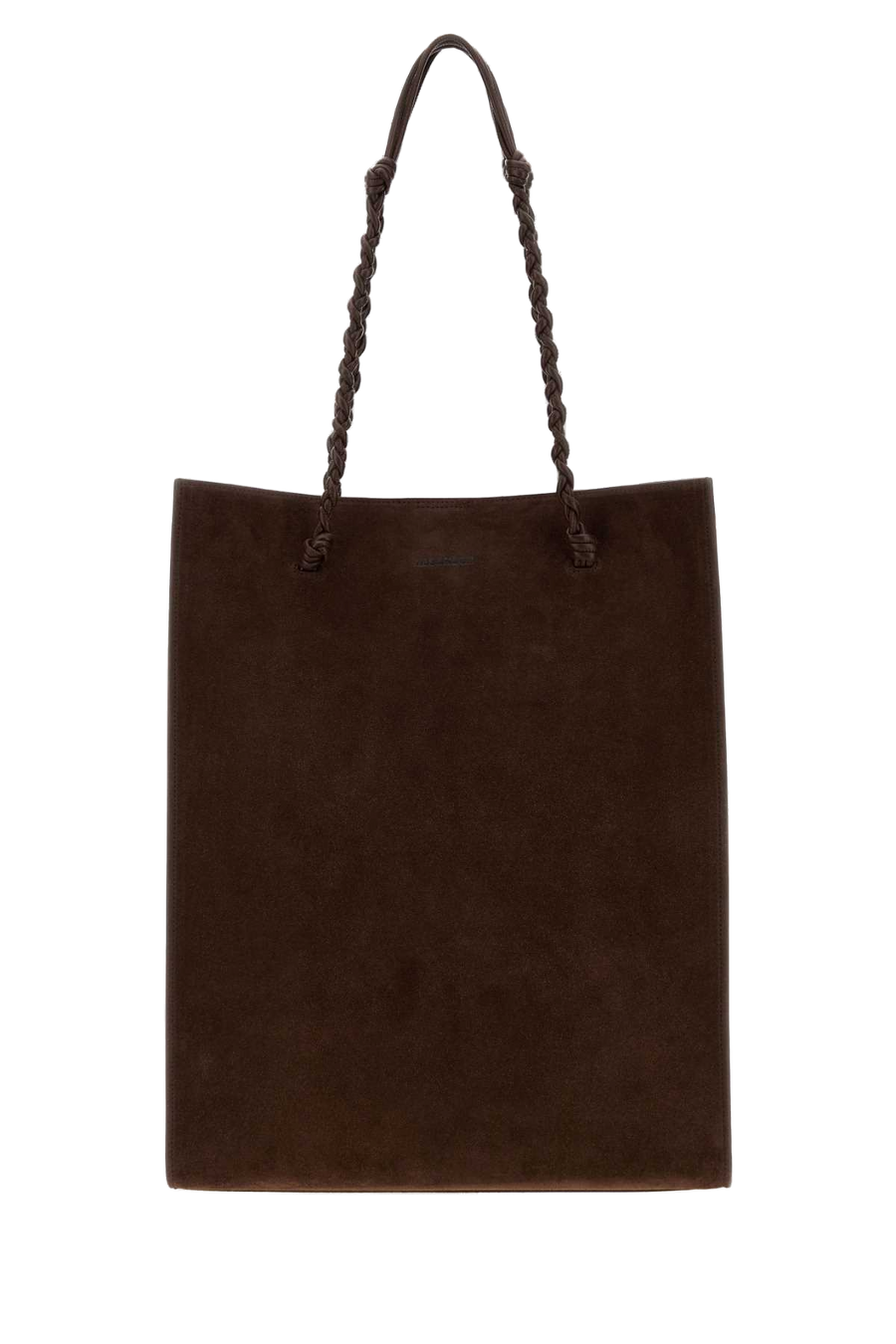 Chocolate Suede Tangle Shopping Bag 601 Borse A Mano