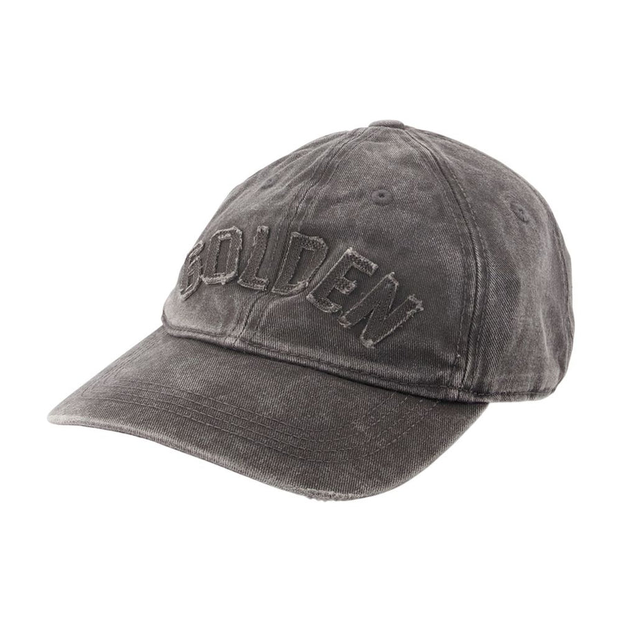 Journey Cap - Golden Goose Deluxe Brand Cotton Grey Accessories / Hats