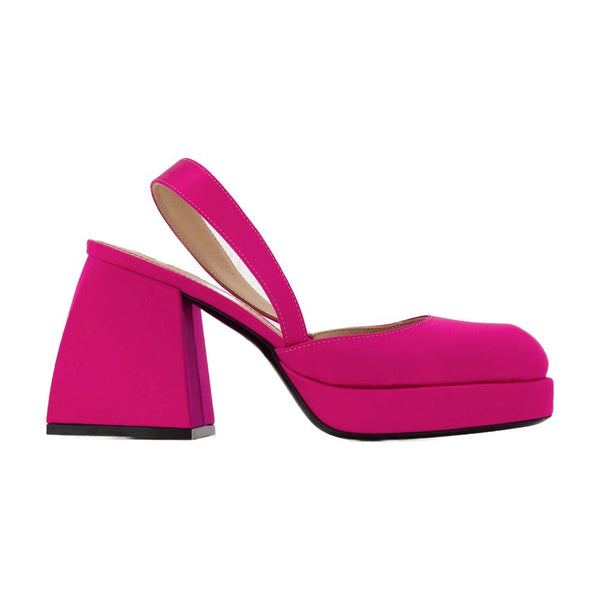 Nodaleto Satin heels in pink
