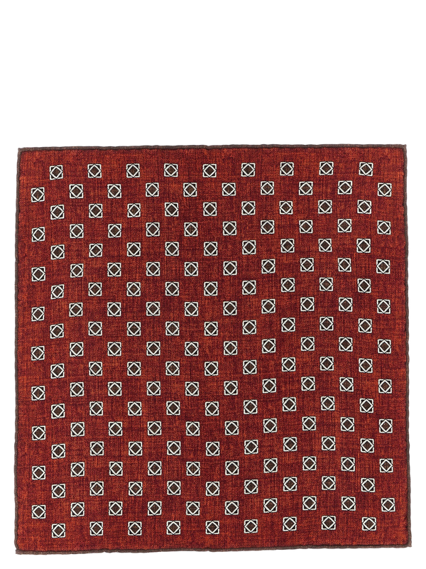 Multicolor Silk Pocket Square Accessory