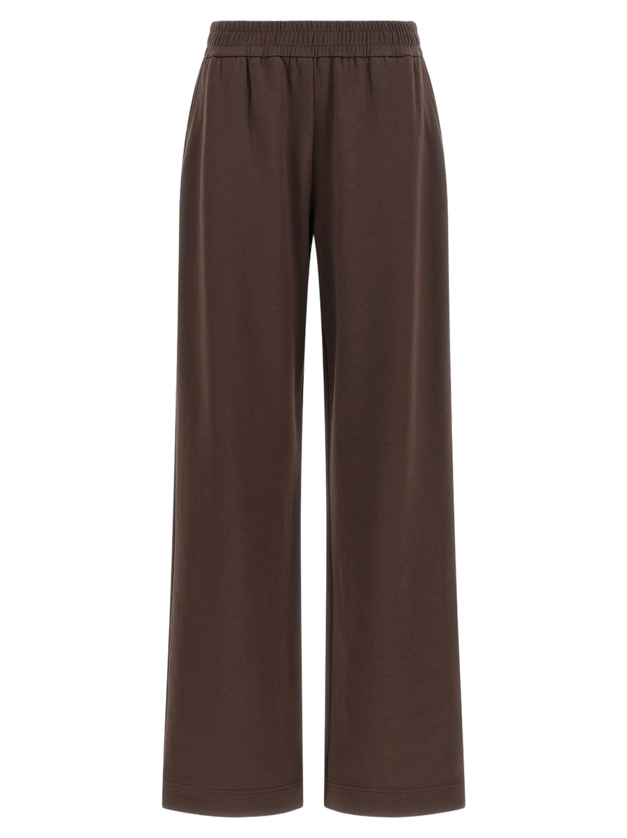 Moncler Cotton blend joggers in brown