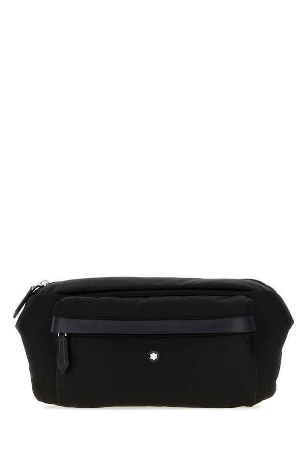 Black Canvas Belt Bag Cinture