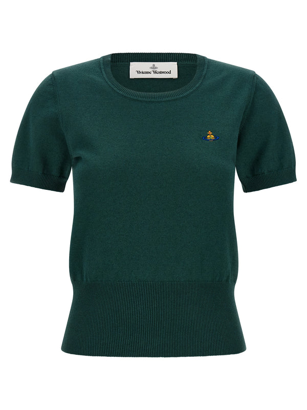 Vivienne Westwood 85% cotton sweater in green