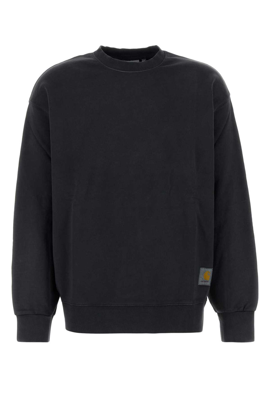 Black Cotton Alumni Sweat Exterior: Felpe