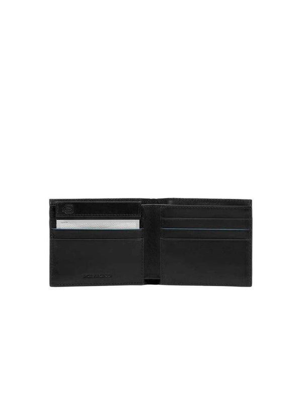 Piquadro 100% Leather wallet in black