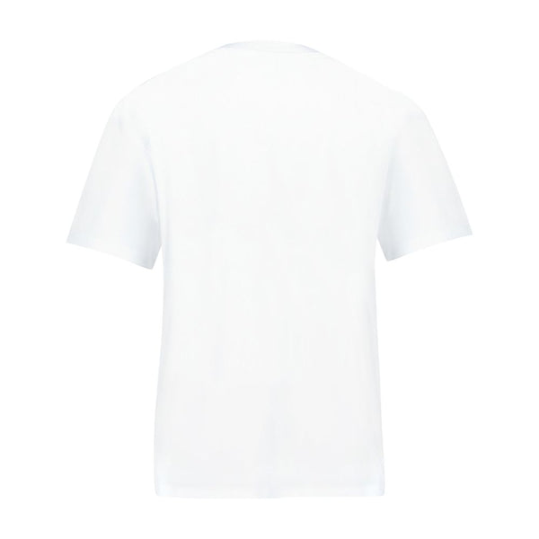 Ganni cotton t-shirt in white