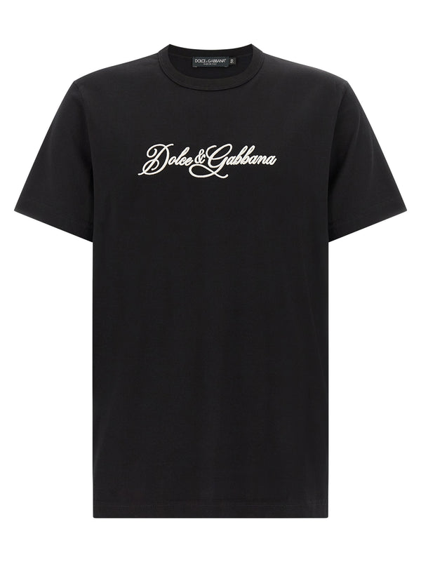 Dolce & Gabbana 100% Cotton t-shirt in black