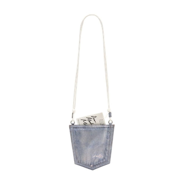 MM6 Maison Margiela plastic crossbody bag in blue