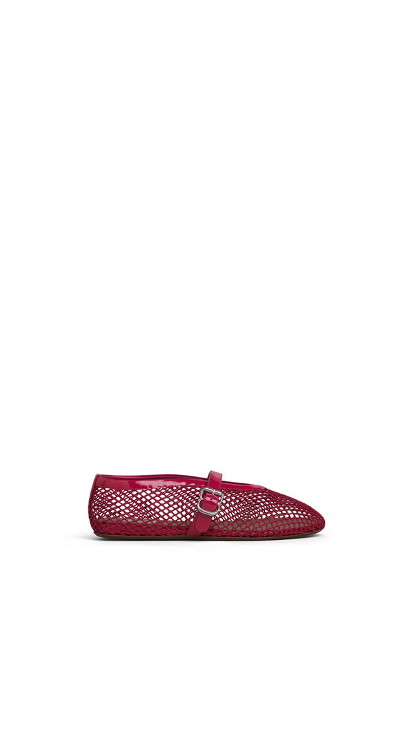 Maison AlaïA La Ballerine Ballet Flat — Pink