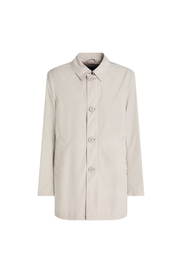 Herno 100% Polyamide coat in beige
