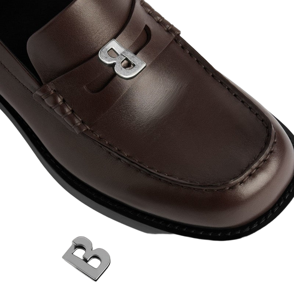 Balenciaga Leather loafer in brown
