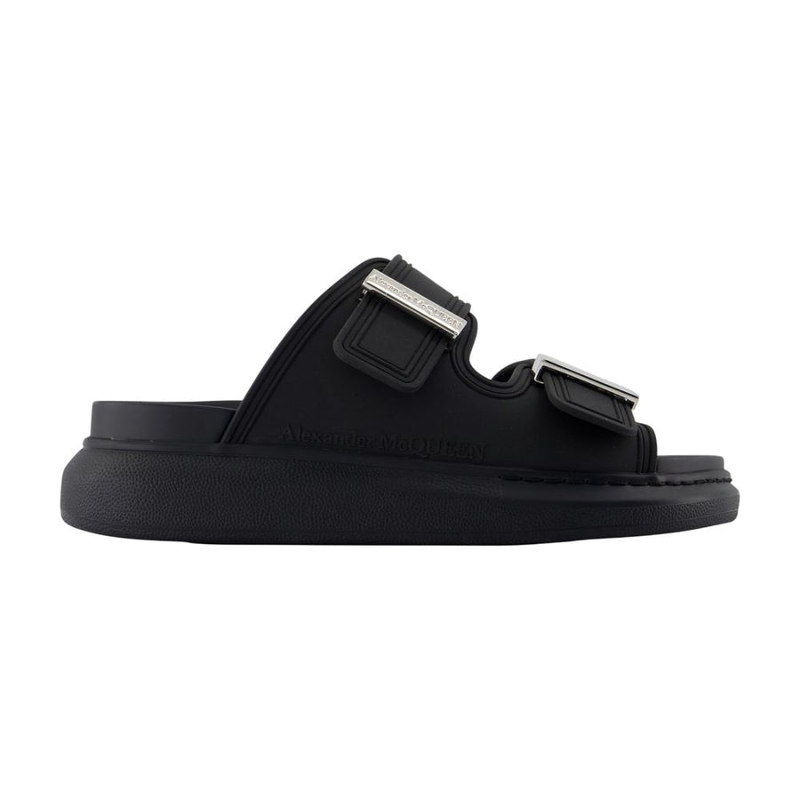 Alexander McQueen Synthetic sandals in black