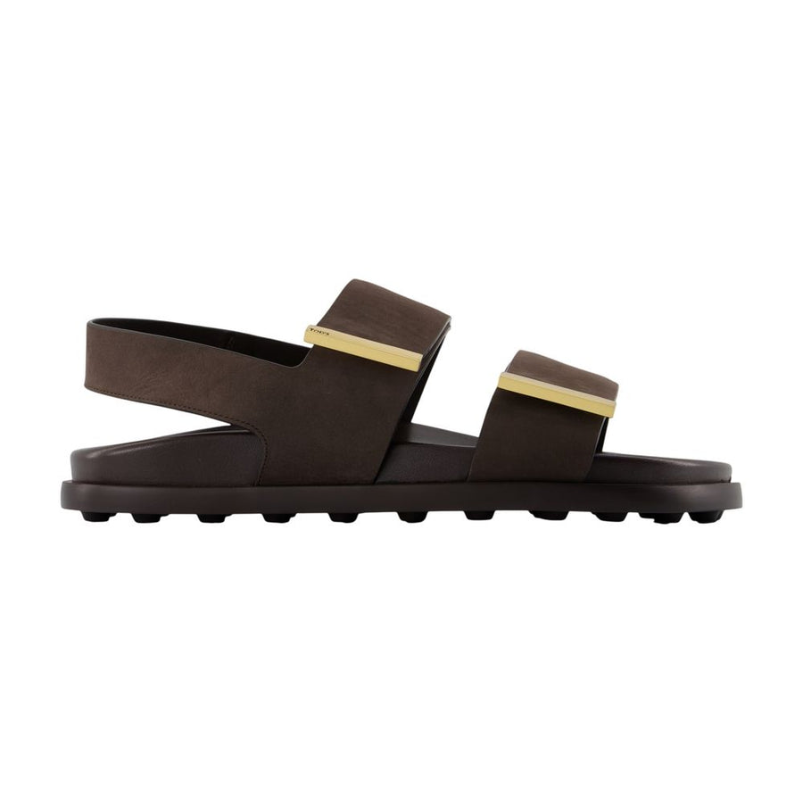 Tod's Calfskin sandals in brown