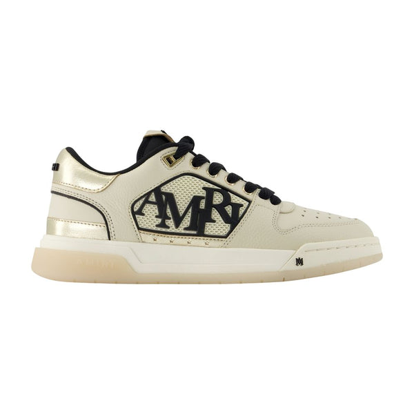 Amiri Cowhide leather sneaker in beige