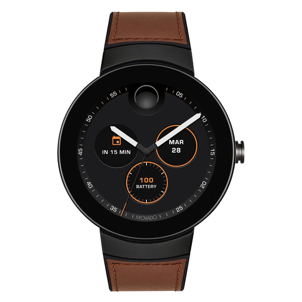 Movado smart watch in black
