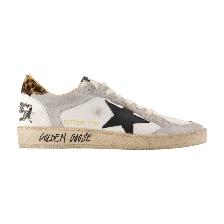 Golden Goose Deluxe Brand Calfskin sneaker in white