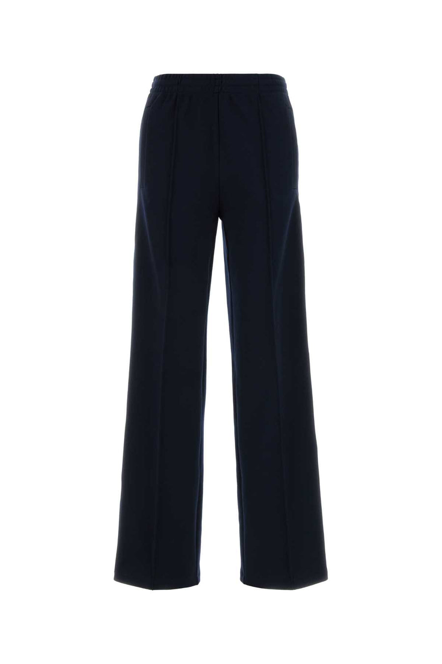 Midnight Blue Polyester Joggers Navy Exterior: Pantaloni