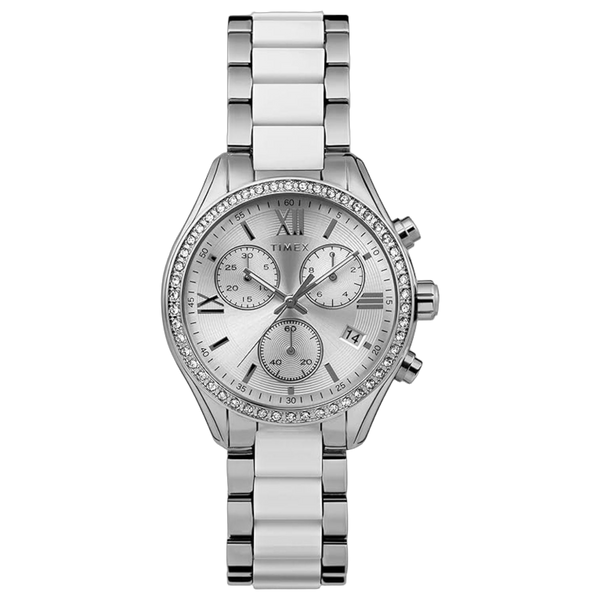 Timex Stainless steel case watch in silver