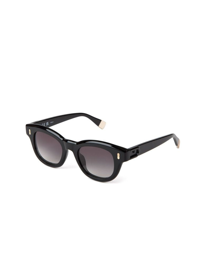 Furla SFU986 Acetate frame sunglasses in black