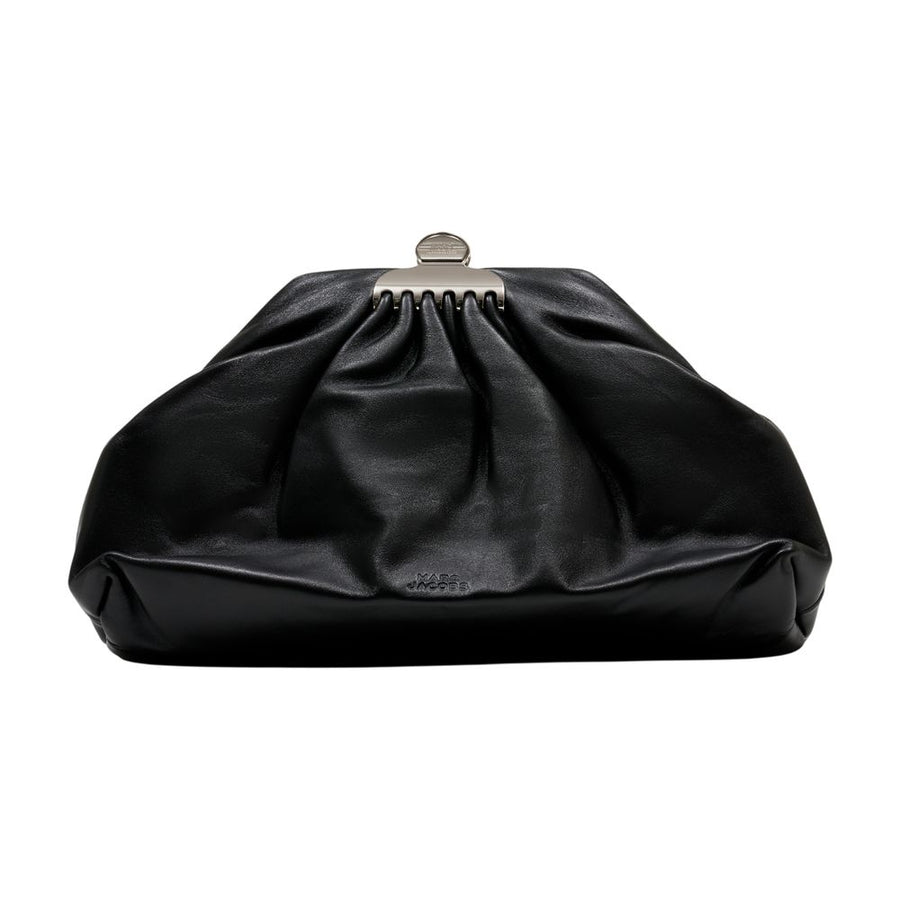 Marc Jacobs lambskin clutch in black
