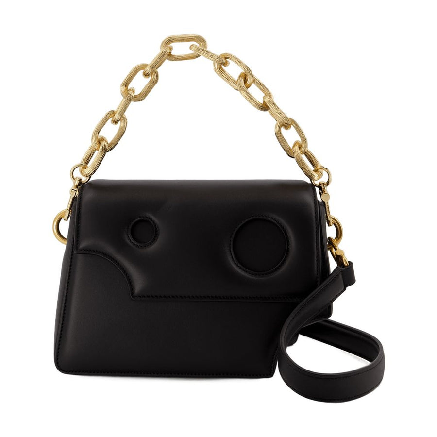 Off-White Leather shoulder bag in black