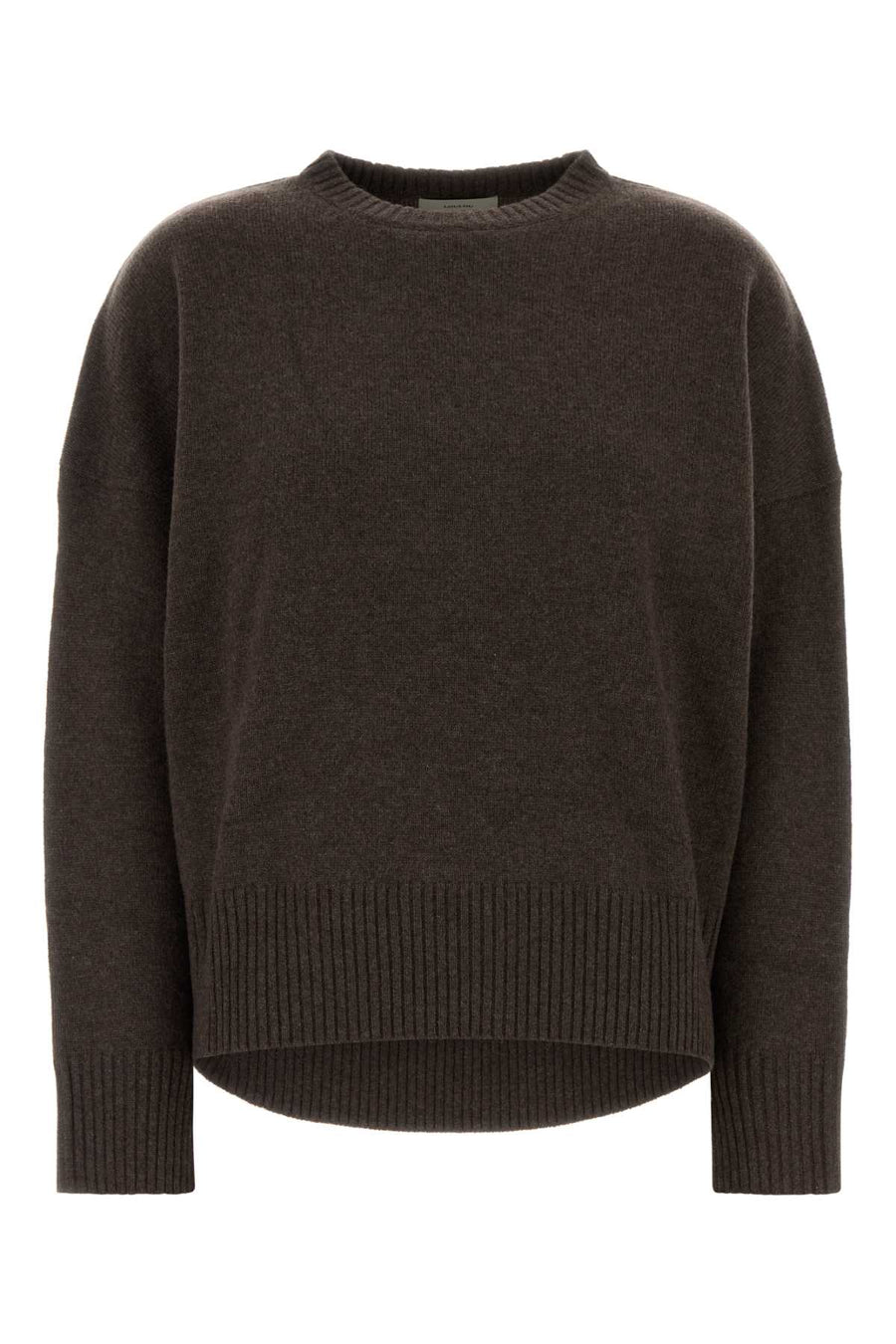Chocolate Cashmere Oversize Anton Sweater Coffee Exterior: Maglie
