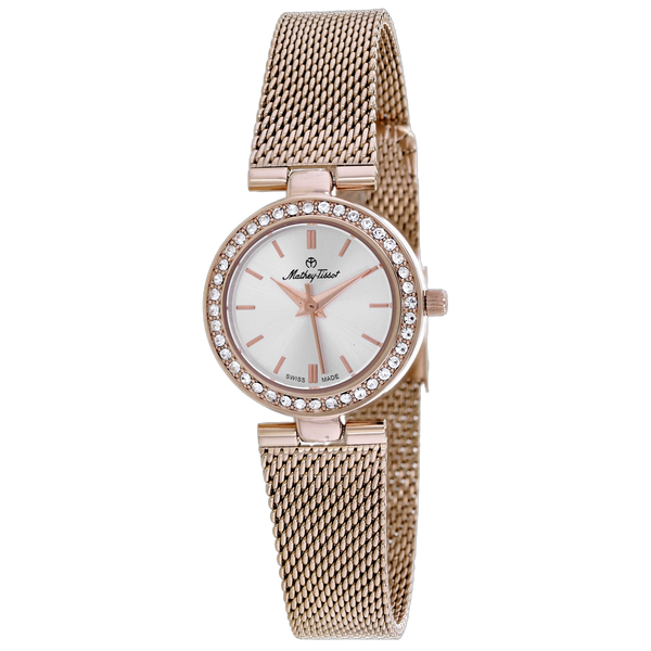 Mathey Tissot Stainless steel case watch in rose gold