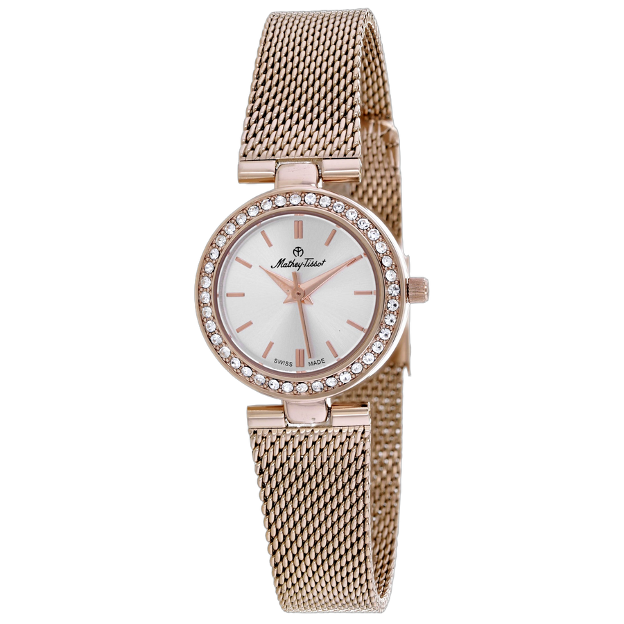 Mathey Tissot Stainless steel case watch in rose gold