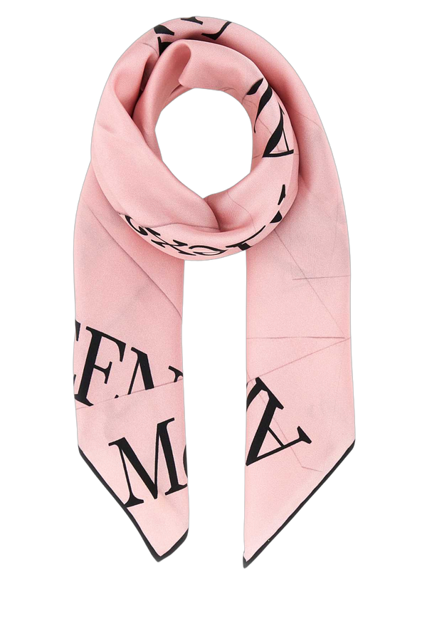 Alexander McQueen 100% Silk scarf in pink