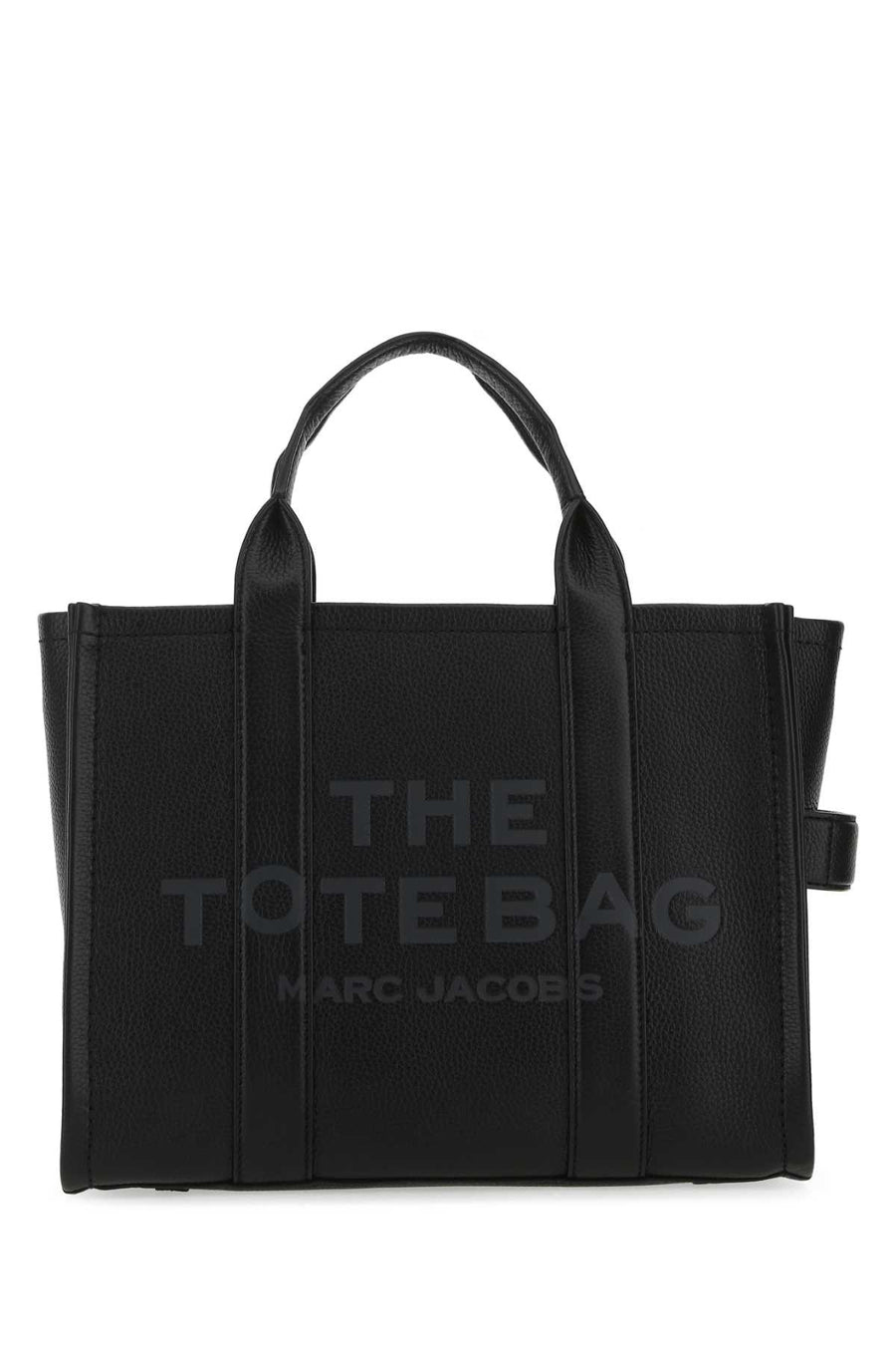 Black Leather Medium The Tote Bag Handbag 001 Cow Borse A Mano