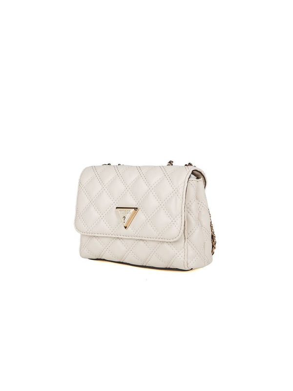 Guess 100% Polyurethane shoulder bag in beige