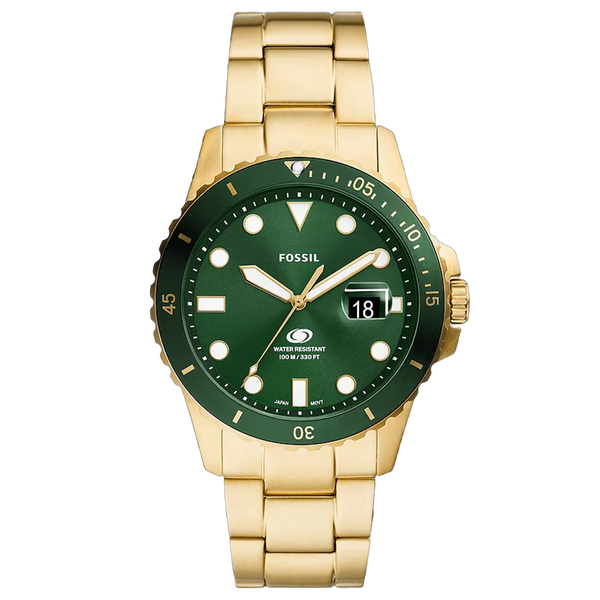 Fossil Stainless steel case watch in green