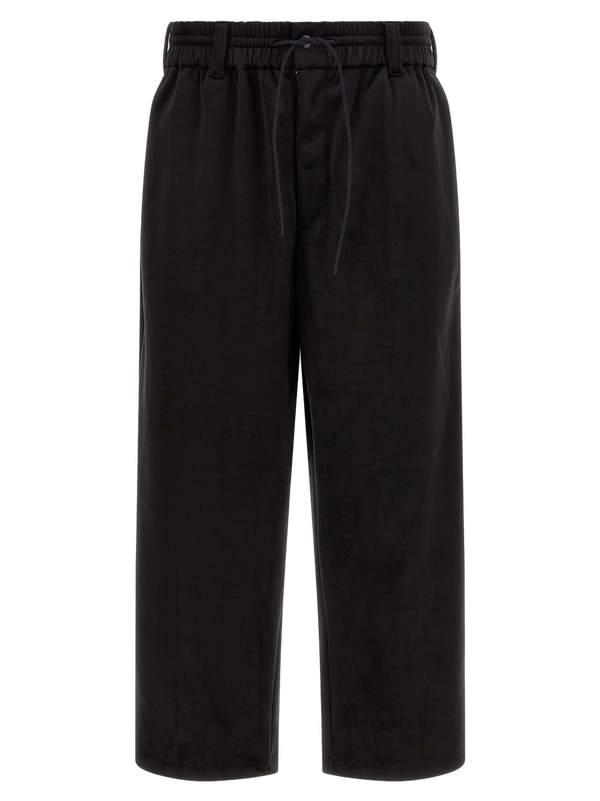Y-3 95% recycled polyester joggers in black