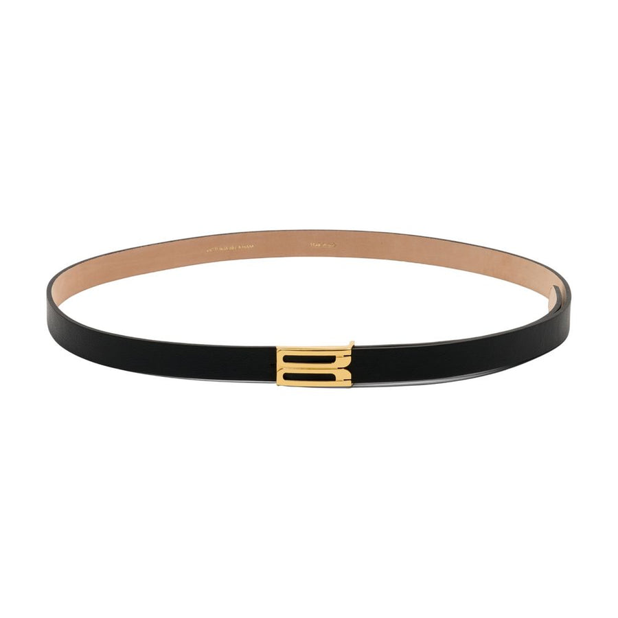 Victoria Beckham Calfskin belt in black