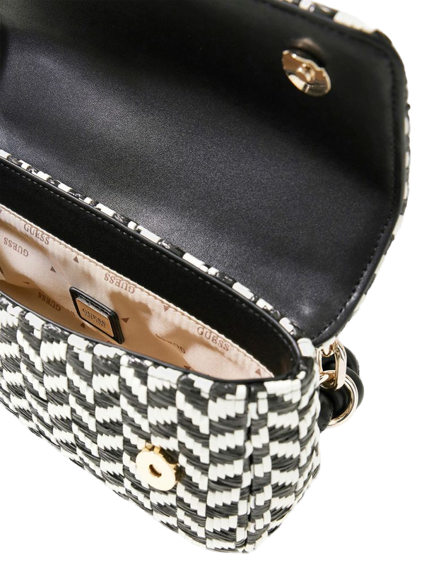 Guess 100% Polyurethane shoulder bag in black