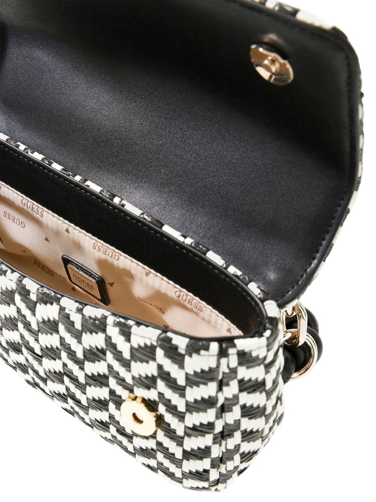 Guess 100% Polyurethane shoulder bag in black