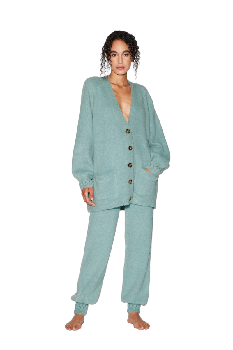 La Perla cardigan in green