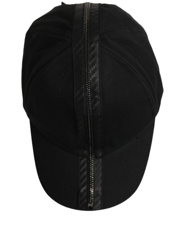 Dolce & Gabbana HAT10079 97% Cotton baseball cap in black