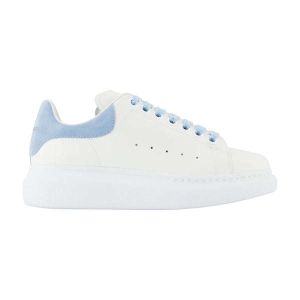 Alexander McQueen Calfskin sneaker in white