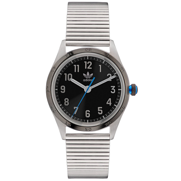 Adidas Stainless steel case watch in black