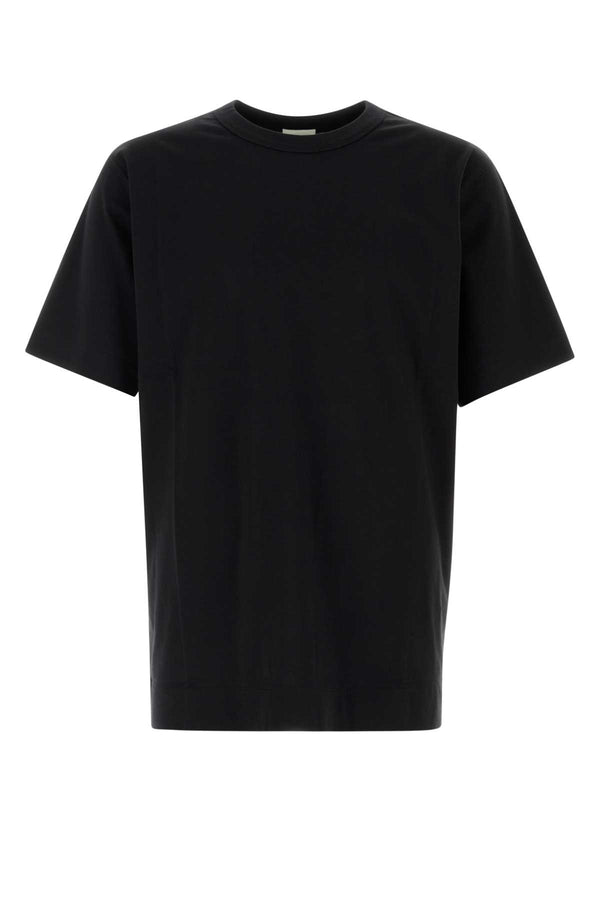 Black Cotton Oversize Heer T-Shirt Exterior