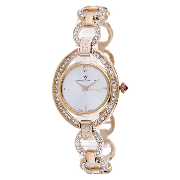 Christian Van Sant Stainless steel case watch in gold