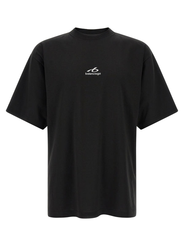 Black Cotton T-Shirt