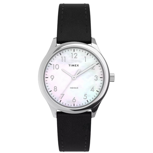 Timex Stainless steel case watch in white