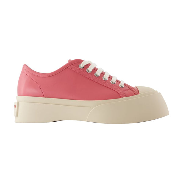 Marni calfskin sneaker in pink
