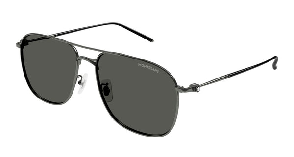 Montblanc MB0417SA Titanium sunglasses in gray