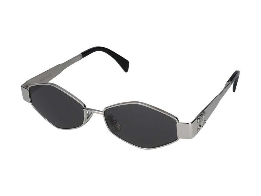 Celine CL40254U sunglasses in silver