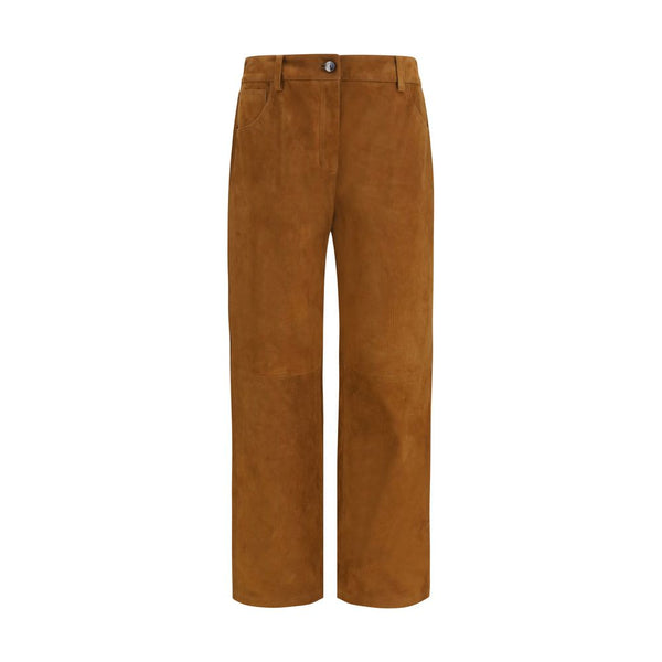 Magda Butrym 100% Sheep trousers in brown